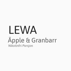 LEWA - Äpple & Granbarr Nikotinfri Portion